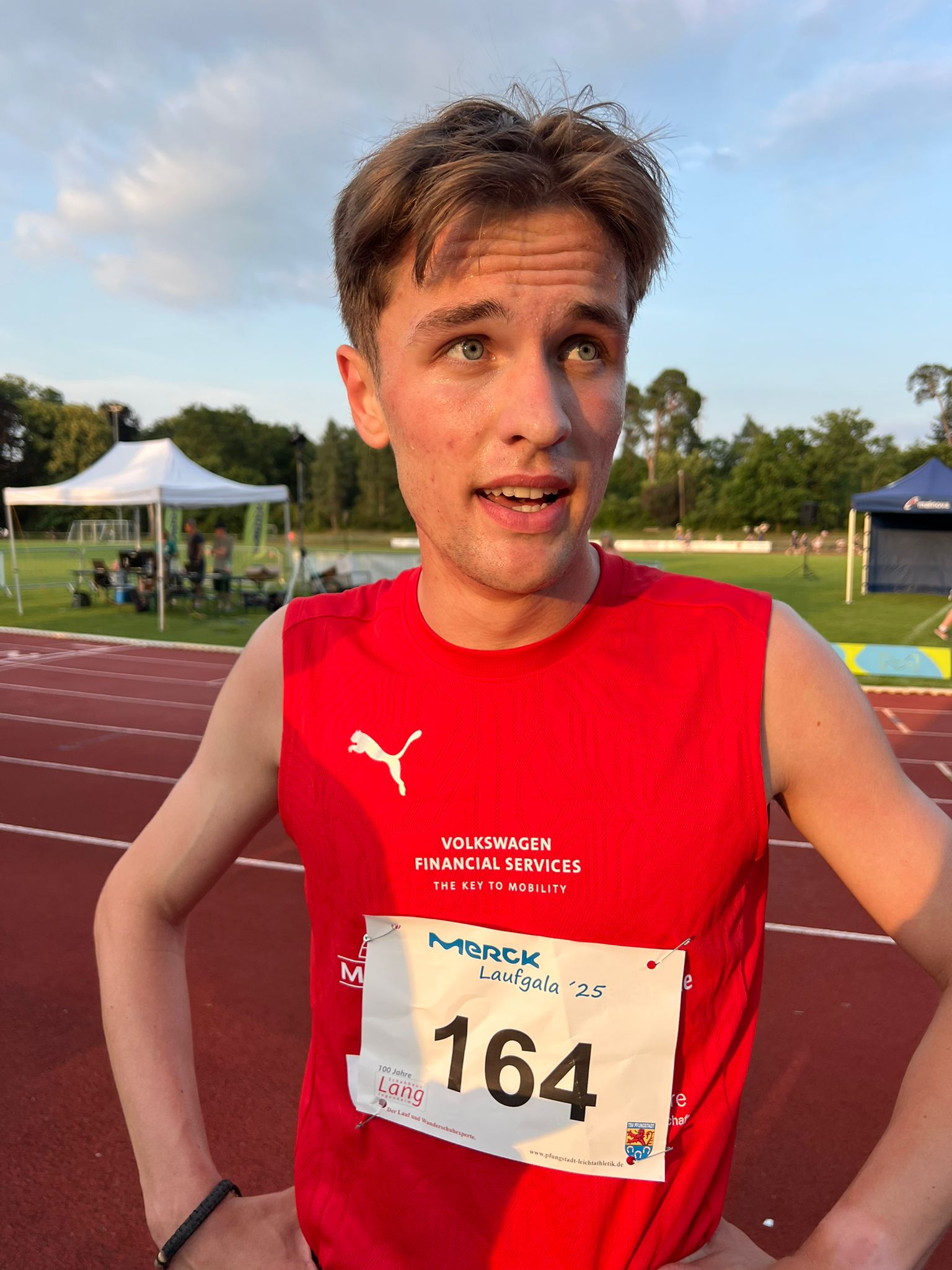 Nach dem Rennen
